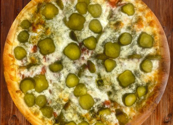 Dill Pickles Pizza